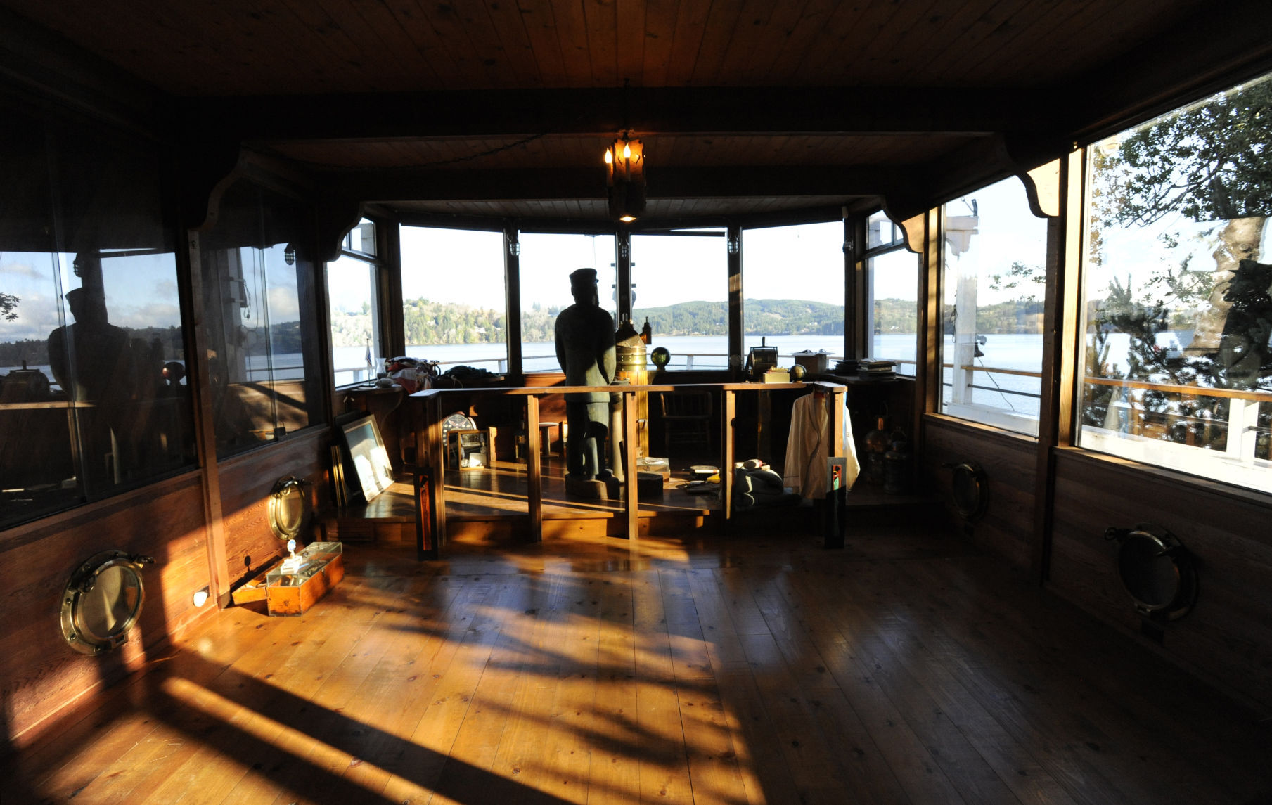 Inside "The Boat House"